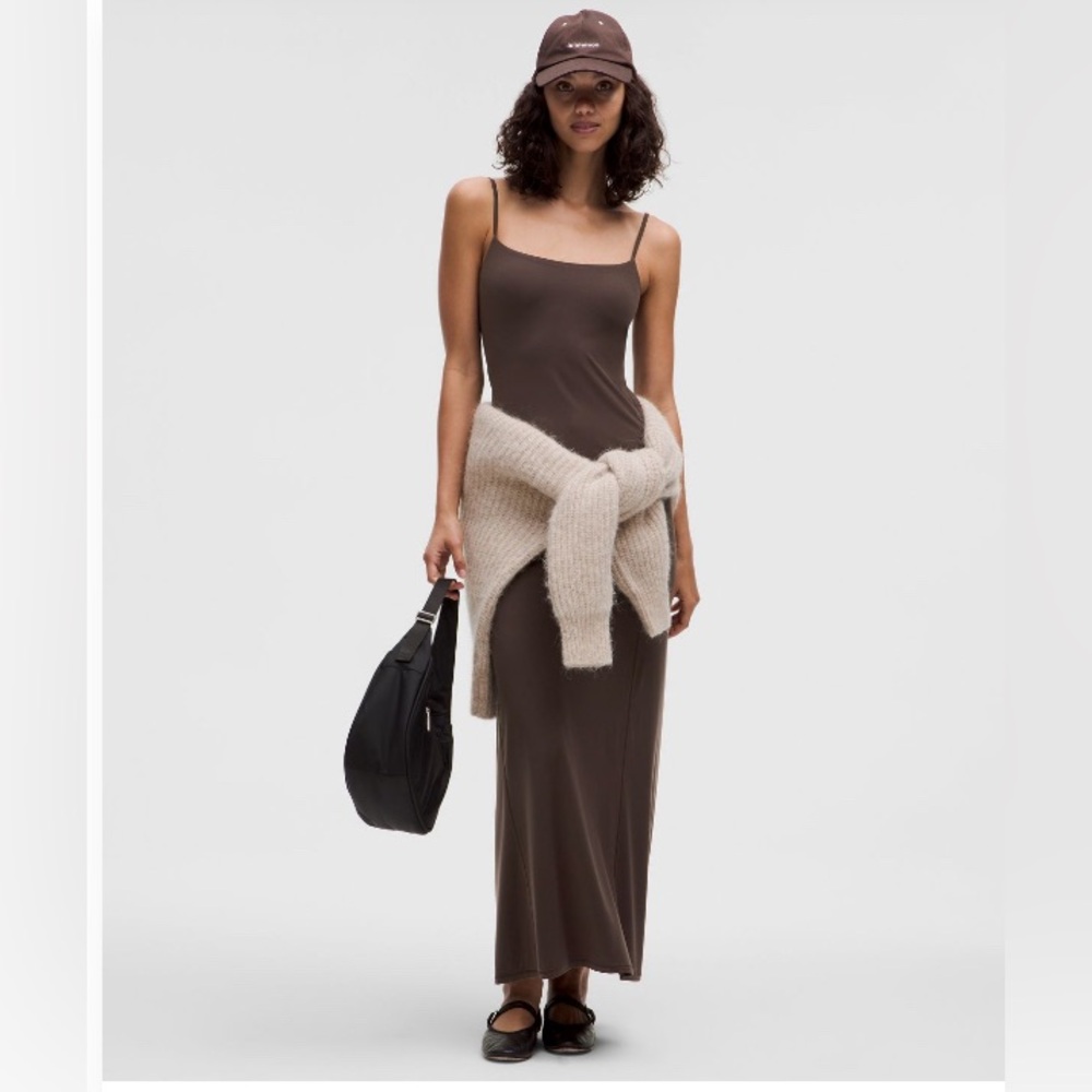 Lululemon Wundermost Ultra-Soft Spaghetti-Strip Maxi Dress